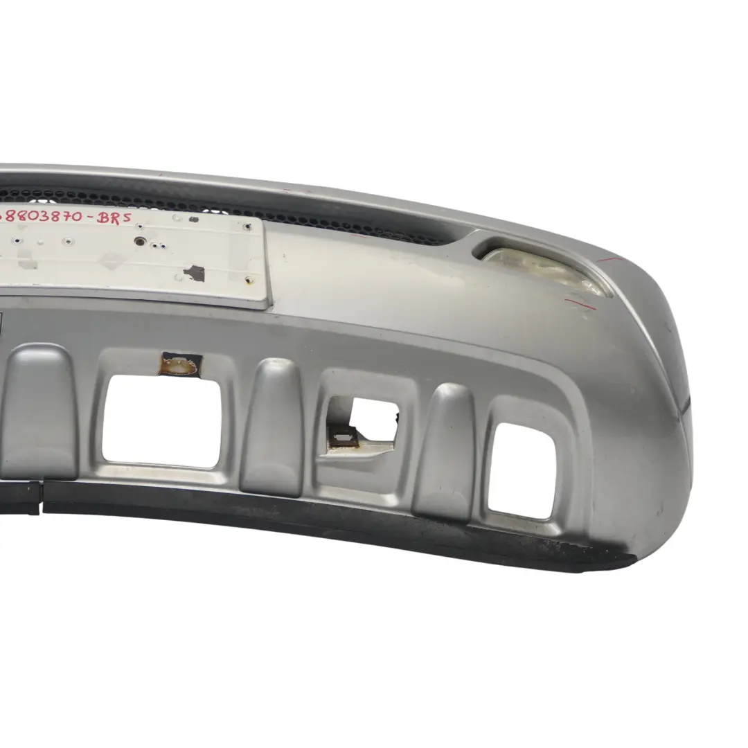 Mercedes ML W163 Front Bumper Trim Panel Brilliant Silver Metallic - 744 - SKU A1638803870-BRS - Part number A1638803870