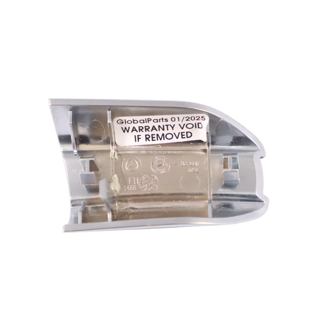 Moldura de cubierta de volante de tres radios para Mercedes W164 con número de pieza A1644600695 Mercedes W164 Moldura de cubierta de volante de tres radios - SKU A1644600695 - Número de pieza A1644600695