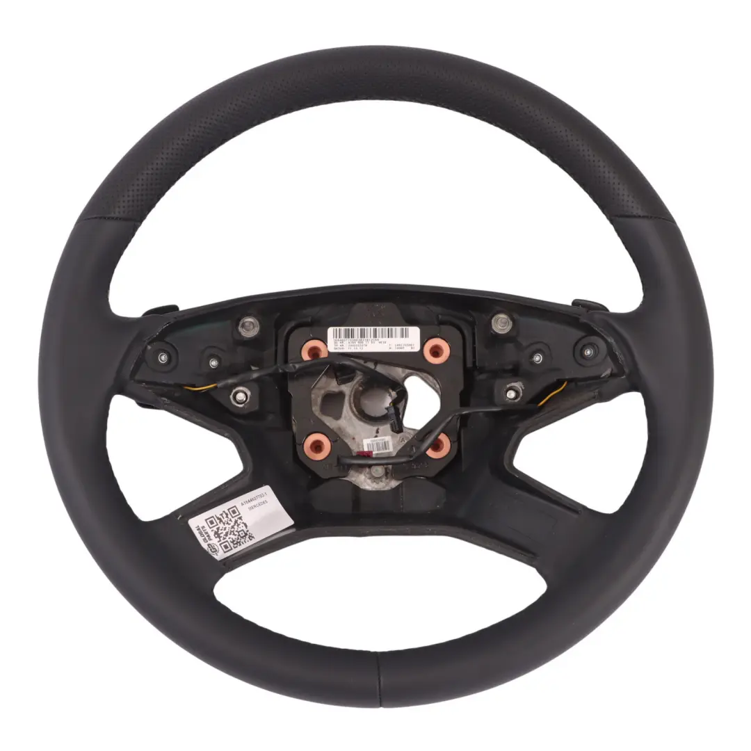  Steering Wheel Mercedes ML W164 W251 NEW Black Leather Paddle Shift - SKU A1644607703-1 - Part number A1644607703
