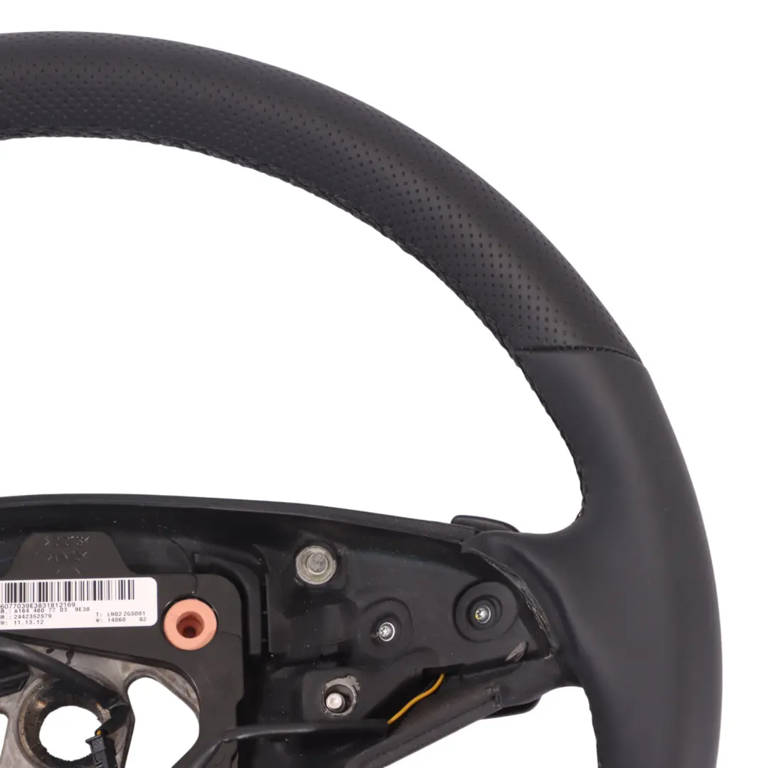 NUEVO Cuero Negro Palanca Cambio para Volante Mercedes ML W164 W251 con número de pieza A1644607703 Volante Mercedes ML W164 W251 NUEVO Cuero Negro Palanca Cambio - SKU A1644607703-1 - Número de pieza A1644607703