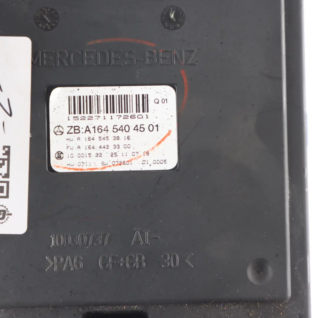 Mercedes ML W164 Front SAM Body Comfort Module Control Unit - SKU A1645404501 - Part number A1645404501