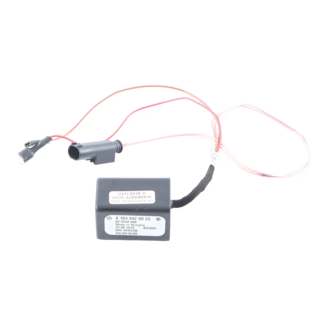 Benz ML W164 Voltage Converter Control Unit to Mercedes with Part number A1645420025 Mercedes Benz ML W164 Voltage Converter Control Unit - SKU A1645420025 - Part number A1645420025