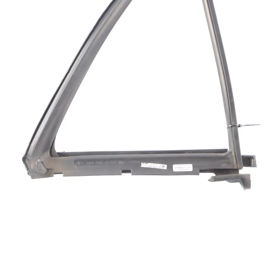 Mercedes W164 Rear Door Window Quarter Seal Moulding Right O/S - SKU A1647302855-1 - Part number A1647302855