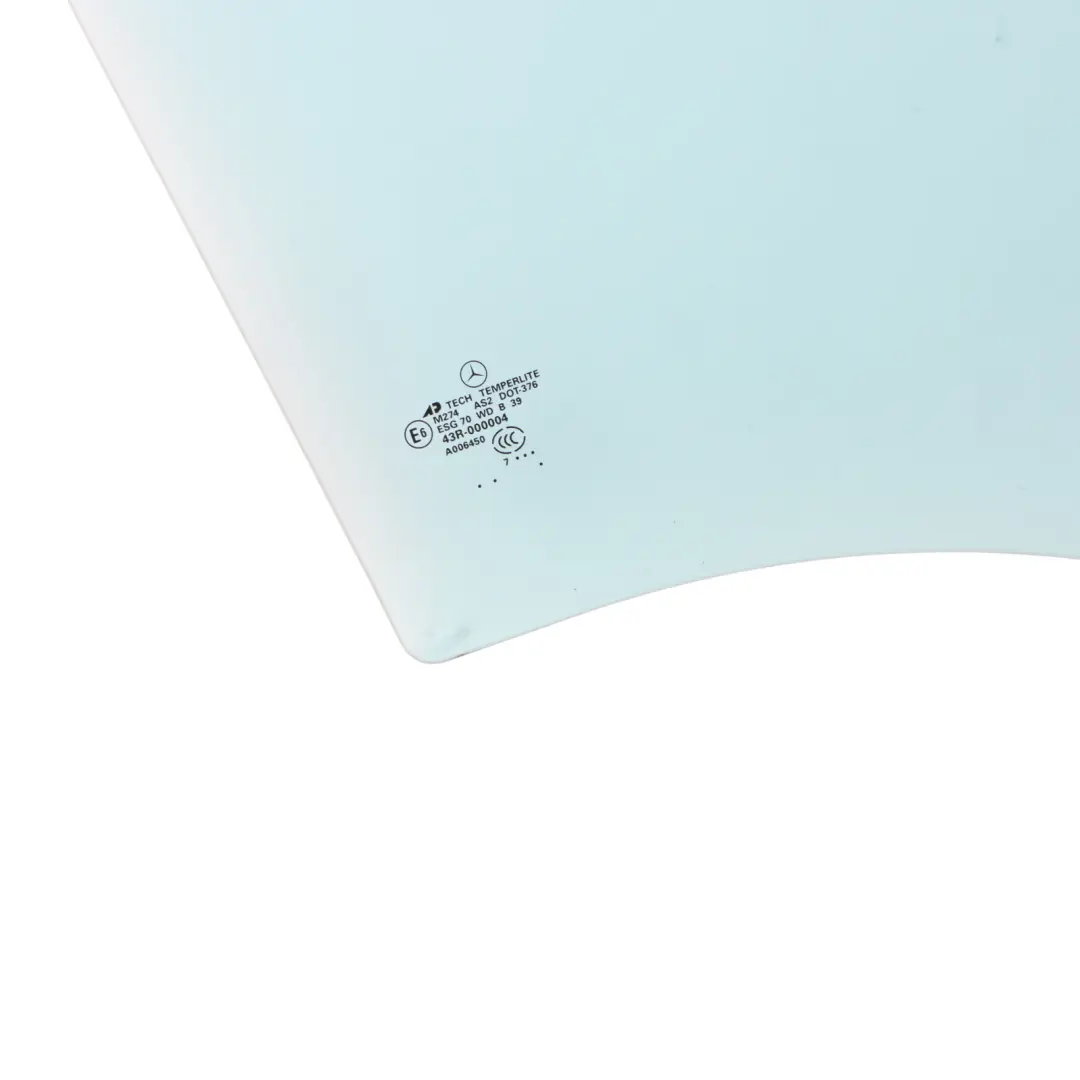 Door Side Pane Window Glass Right O/S AS2 to Mercedes W164 Rear with Part number A1647351210 Mercedes W164 Rear Door Side Pane Window Glass Right O/S AS2 - SKU A1647351210 - Part number A1647351210