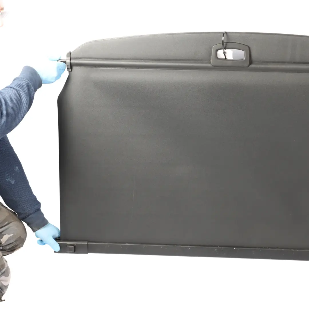 Roller Blind Rear Trunk Parcel Shelf Cover Black to Mercedes ML W164 with Part number A1648100109 Mercedes ML W164 Roller Blind Rear Trunk Parcel Shelf Cover Black - SKU A1648100109-2 - Part number A1648100109