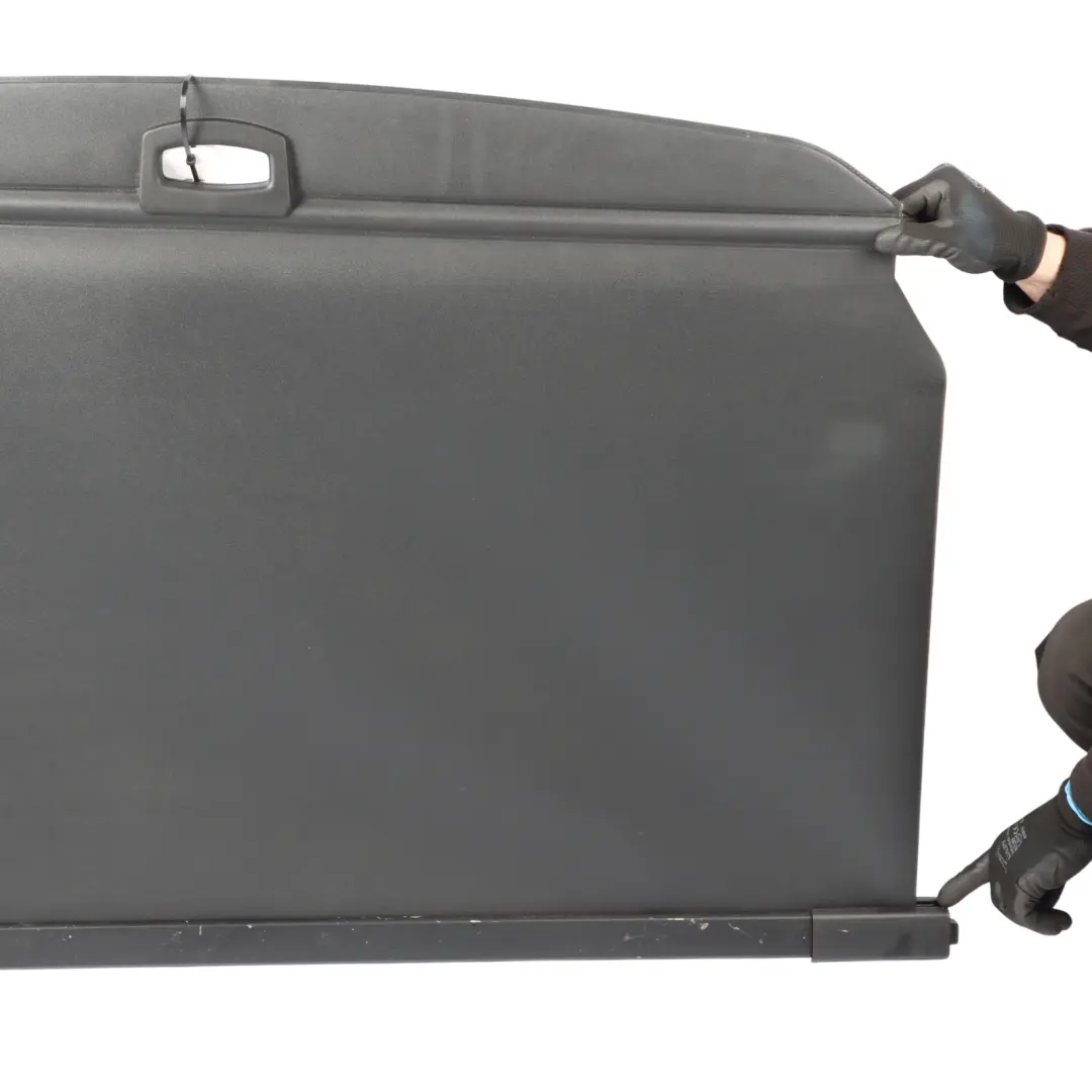 Roller Blind Rear Trunk Parcel Shelf Cover Black to Mercedes ML W164 with Part number A1648100109 Mercedes ML W164 Roller Blind Rear Trunk Parcel Shelf Cover Black - SKU A1648100109-2 - Part number A1648100109