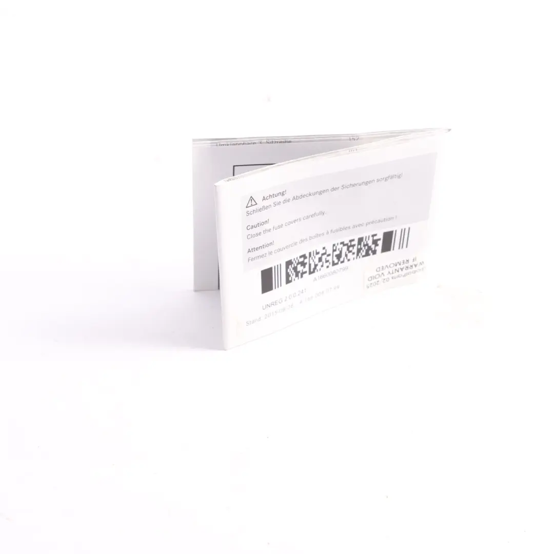 Map Card Fuse Box Grouping Diagram to Mercedes W166 with Part number A1660080799 Mercedes W166 Map Card Fuse Box Grouping Diagram - SKU A1660080799 - Part number A1660080799