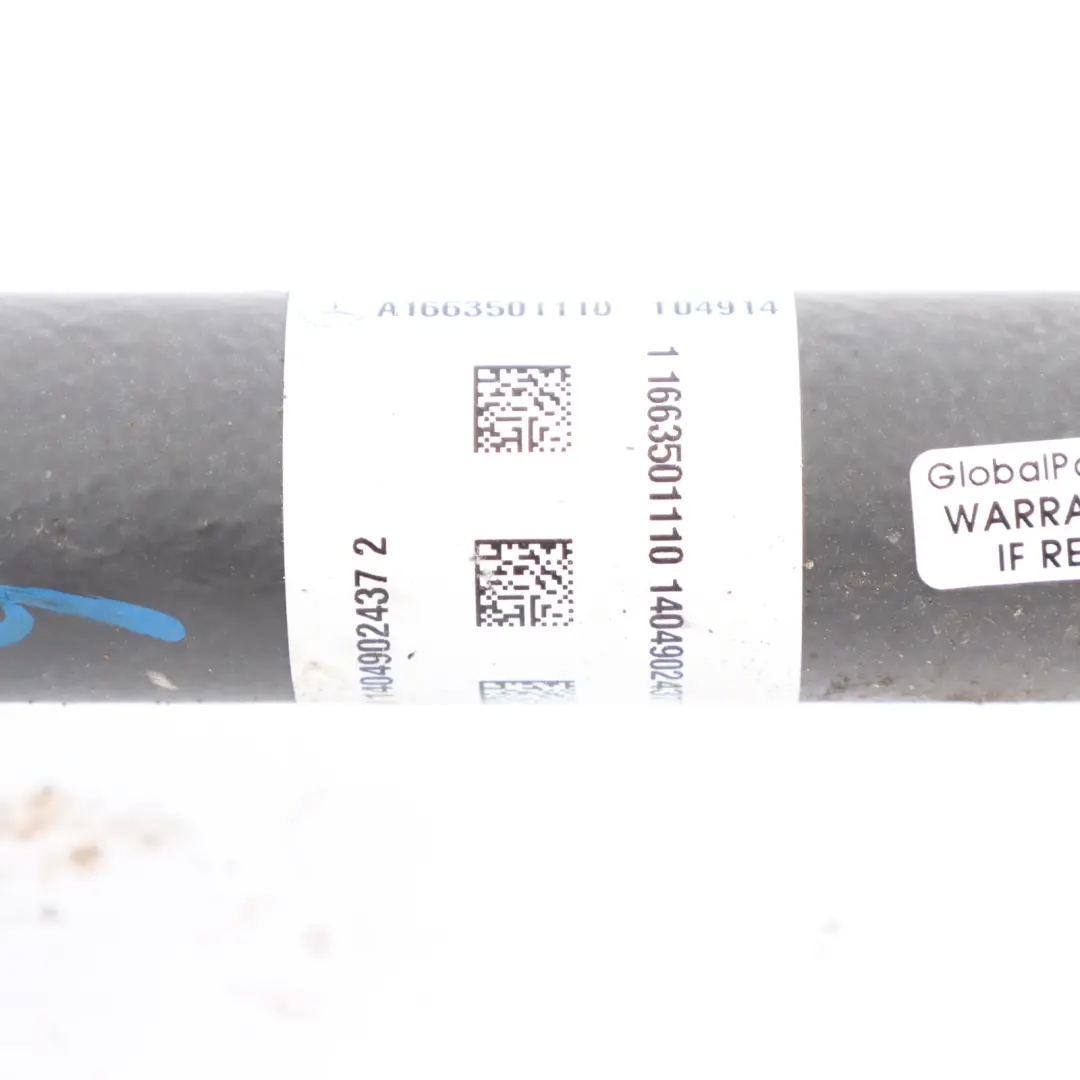 Driveshaft Axle Shaft Left Right N/O/S to Mercedes X166 Rear with Part number A1663501110 Mercedes X166 Rear Driveshaft Axle Shaft Left Right N/O/S - SKU A1663501110 - Part number A1663501110