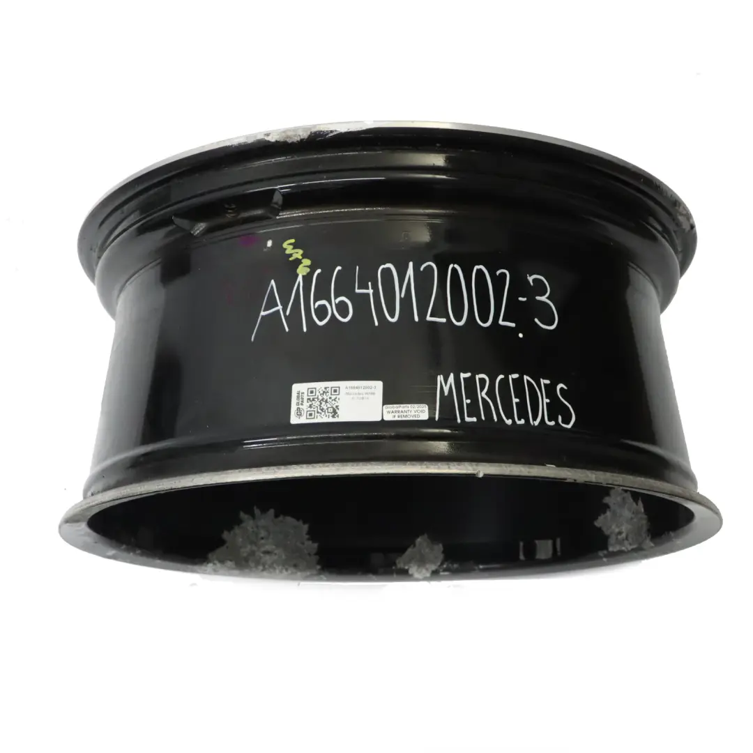 Mercedes ML W166 Nero AMG Cerchio lega 20" 5 razze 9J ET:57 - SKU A1664012002-3 - Numero di parte A1664012002