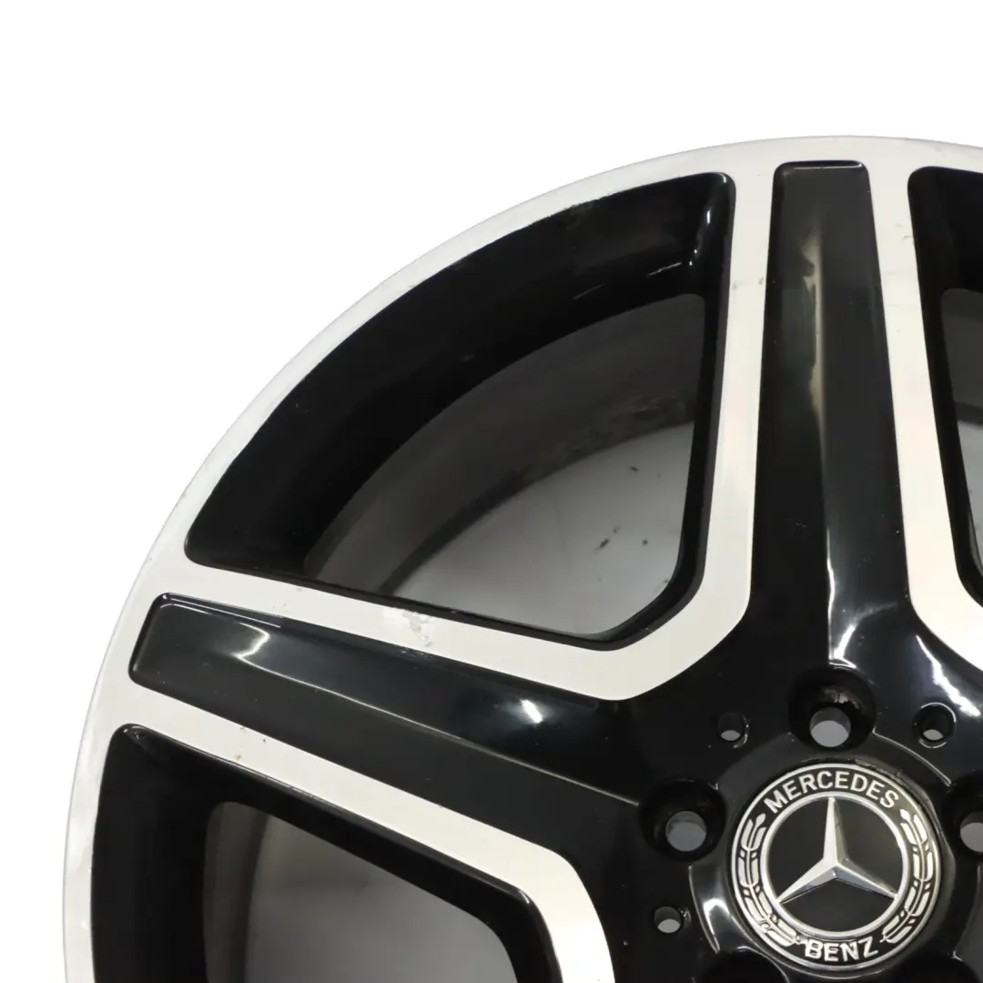 Rim roue en alliage 20" 5 Spoke 9J ET:57 pour Mercedes ML W166 Black AMG à propos du numéro de pièce A1664012002 Mercedes ML W166 Black AMG Rim roue en alliage 20" 5 Spoke 9J ET:57 - SKU A1664012002-3 - Numéro de pièce A1664012002