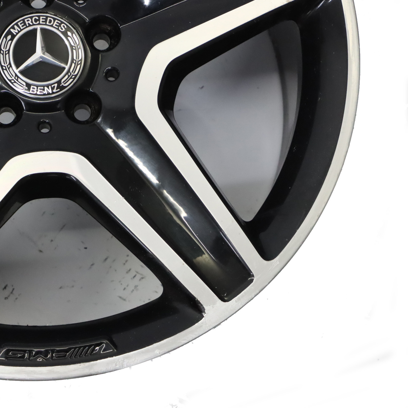 AMG 0 メルセデス W166 純正 Mercedes 中古ホイール GLE 9.5J 4本 W167 