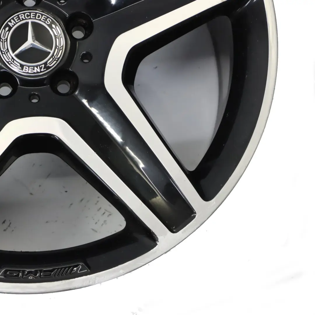 Mercedes ML W166 Schwarz AMG Alufelge 20" 5 Speichen 9J ET:57 - SKU A1664012002-3 - Teilenummer A1664012002