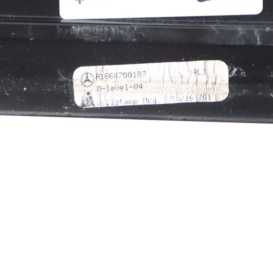 Door Outer Window Frame Trim Cover Left N/S to Mercedes GL X166 Rear with Part number A1666700187 Mercedes GL X166 Rear Door Outer Window Frame Trim Cover Left N/S - SKU A1666700187 - Part number A1666700187