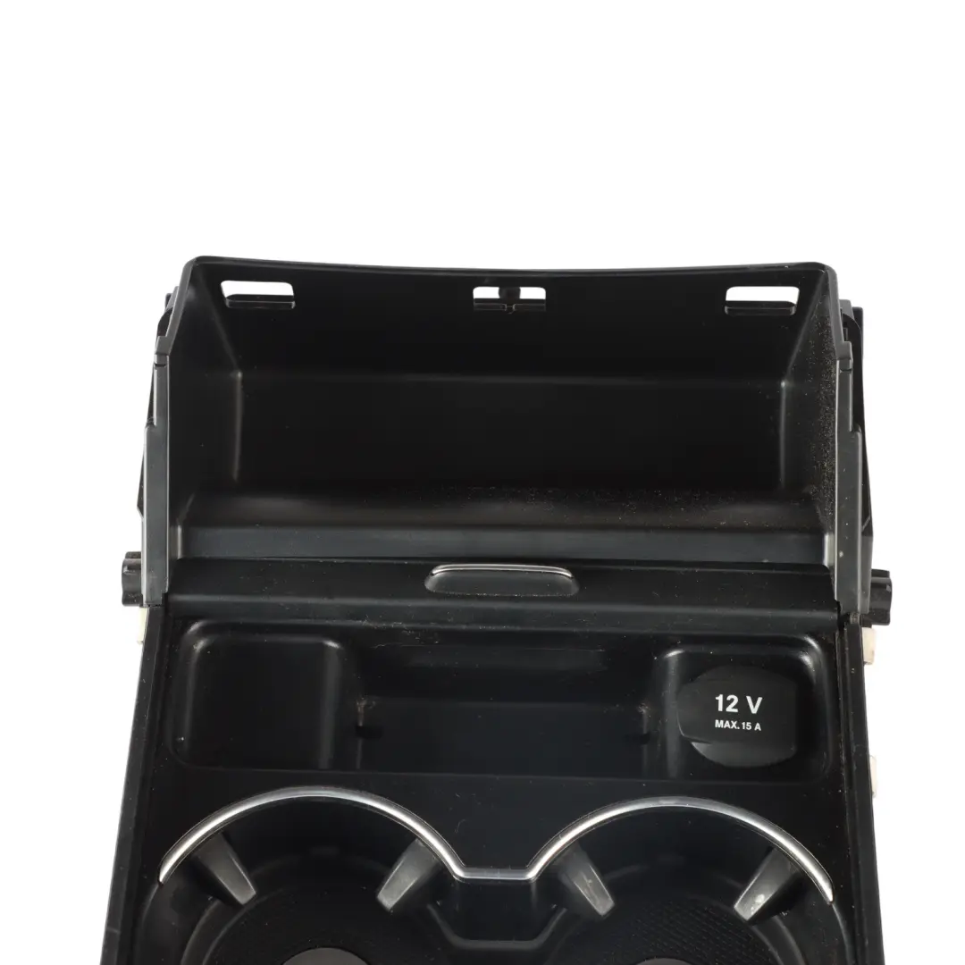 Centre Console Front Cup Holder Storage Black 12V to Mercedes C292 with Part number A1666808902 Mercedes C292 Centre Console Front Cup Holder Storage Black 12V - SKU A1666808902-1 - Part number A1666808902