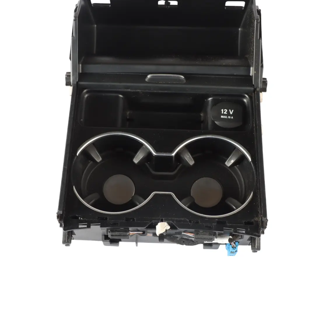 Centre Console Front Cup Holder Storage Black 12V to Mercedes C292 with Part number A1666808902 Mercedes C292 Centre Console Front Cup Holder Storage Black 12V - SKU A1666808902-1 - Part number A1666808902