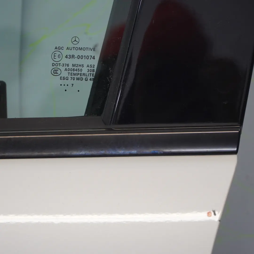 Mercedes ML W166 Door Front Left N/S Diamond White Metallic - 992 - SKU A1667200105-DWM - Part number A1667200105