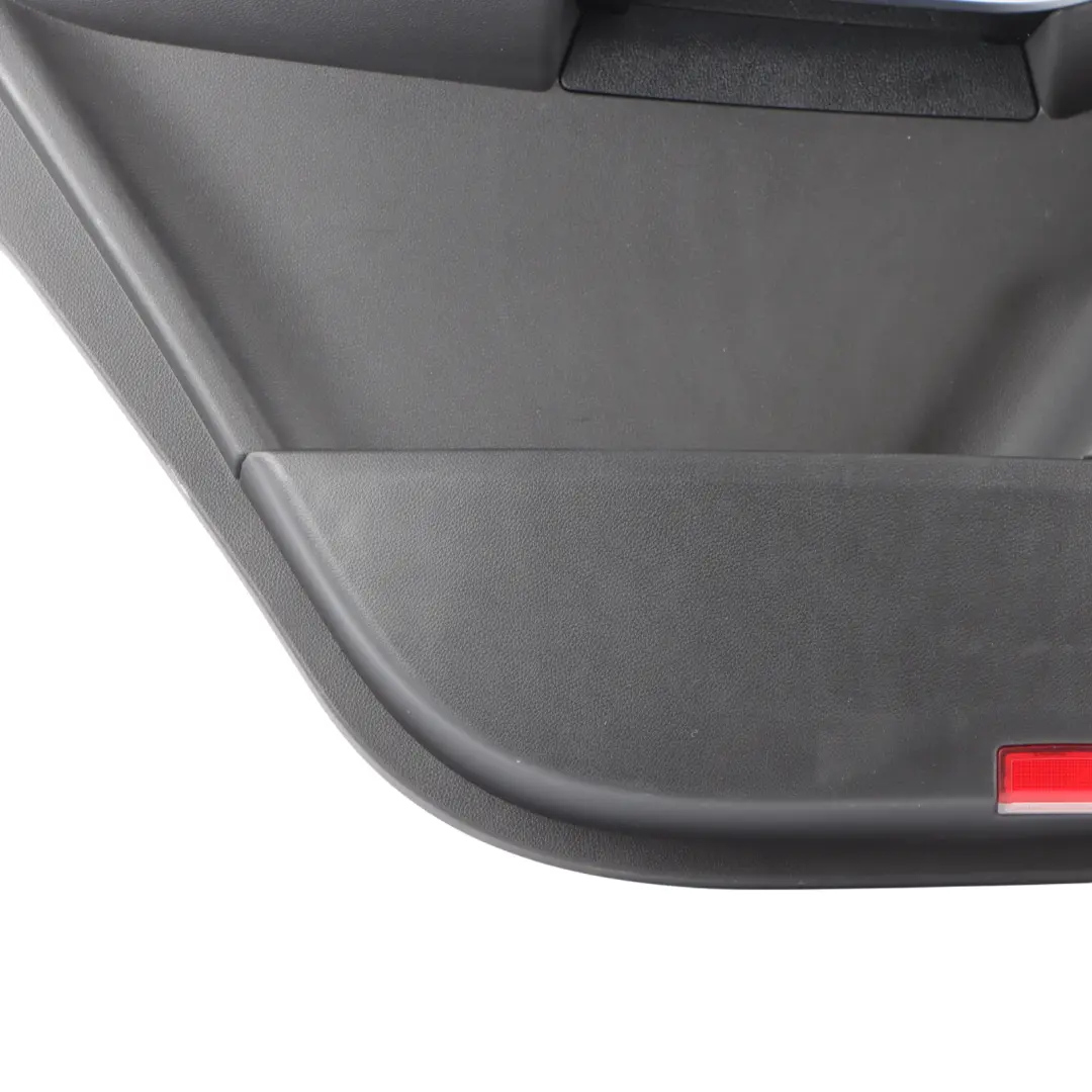 Door Card Trim Panel Rear Left N/S Black Leather to Mercedes W166 with Part number A1667300970 Mercedes W166 Door Card Trim Panel Rear Left N/S Black Leather - SKU A1667300970 - Part number A1667300970