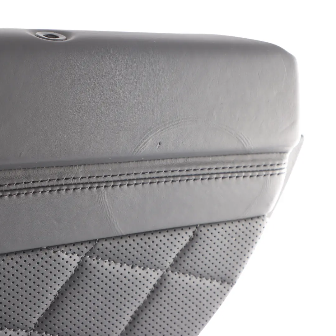 Door Card Trim Panel Cover Right O/S Black Leather to Mercedes GL X166 Rear with Part number A1667301070 Mercedes GL X166 Rear Door Card Trim Panel Cover Right O/S Black Leather - SKU A1667301070 - Part number A1667301070