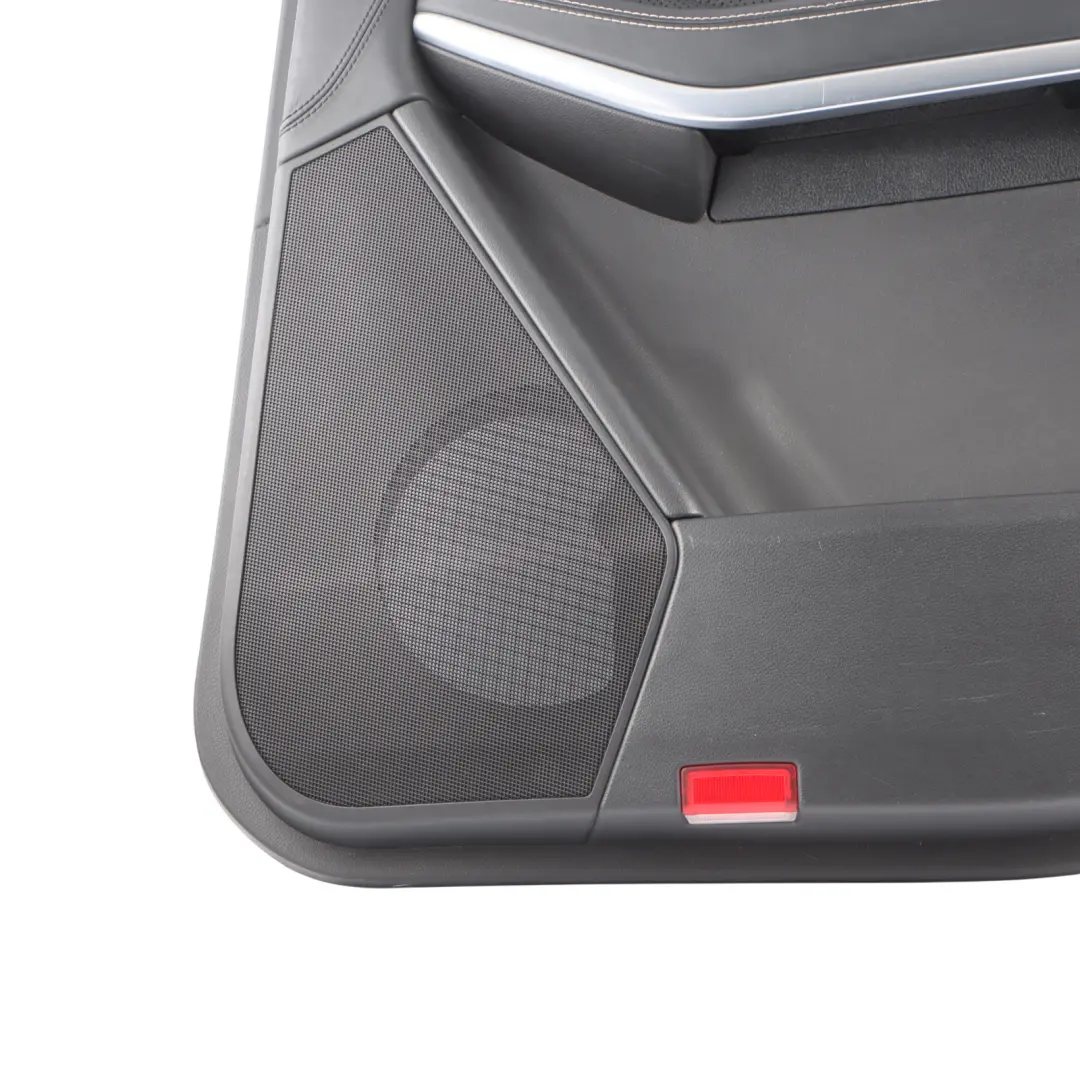 Mercedes GL X166 Rear Door Card Trim Panel Cover Right O/S Black Leather - SKU A1667301070 - Part number A1667301070