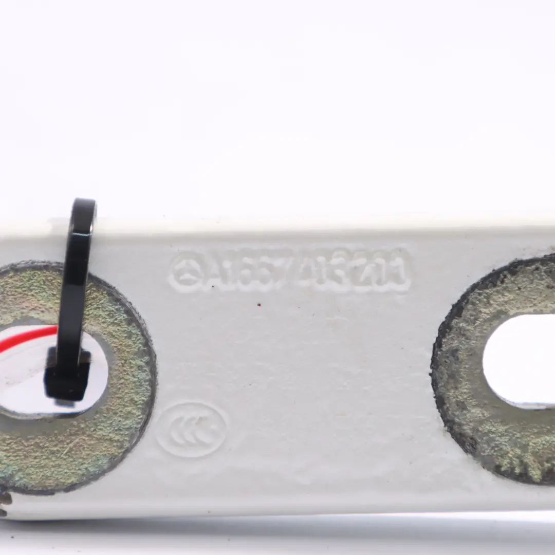 Trunk Lid Tailgate Hinge Rear Right O/S Diamond White - 799 to Mercedes W212 with Part number A1667403200 Mercedes W212 Trunk Lid Tailgate Hinge Rear Right O/S Diamond White - 799 - SKU A1667403200-DWM - Part number A1667403200