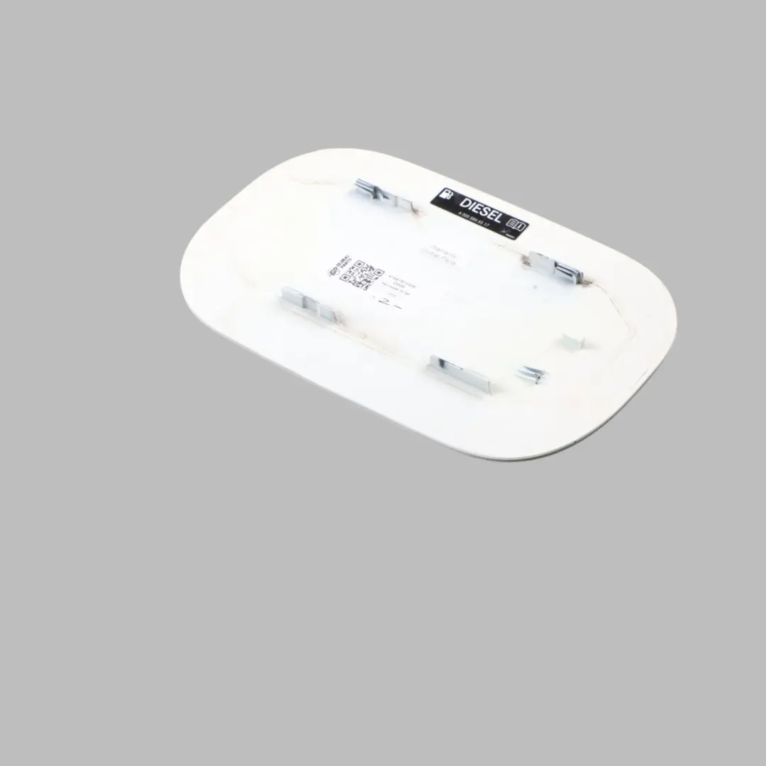 Filler Flap Cap Cover Diamond White Metallic - 799 to Mercedes W166 Diesel Fuel with Part number A1667570006 Mercedes W166 Diesel Fuel Filler Flap Cap Cover Diamond White Metallic - 799 - SKU A1667570006-DWM - Part number A1667570006