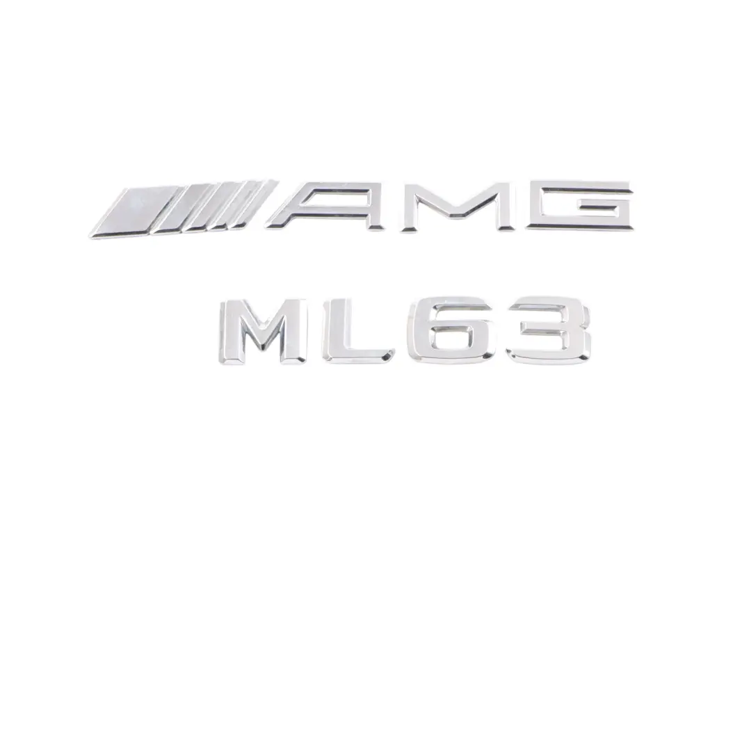 Mercedes ML 63 W166 AMG Tail Lid Rear Emblem Badge A1668173015 - SKU A1668170014 - Part number A1668170014