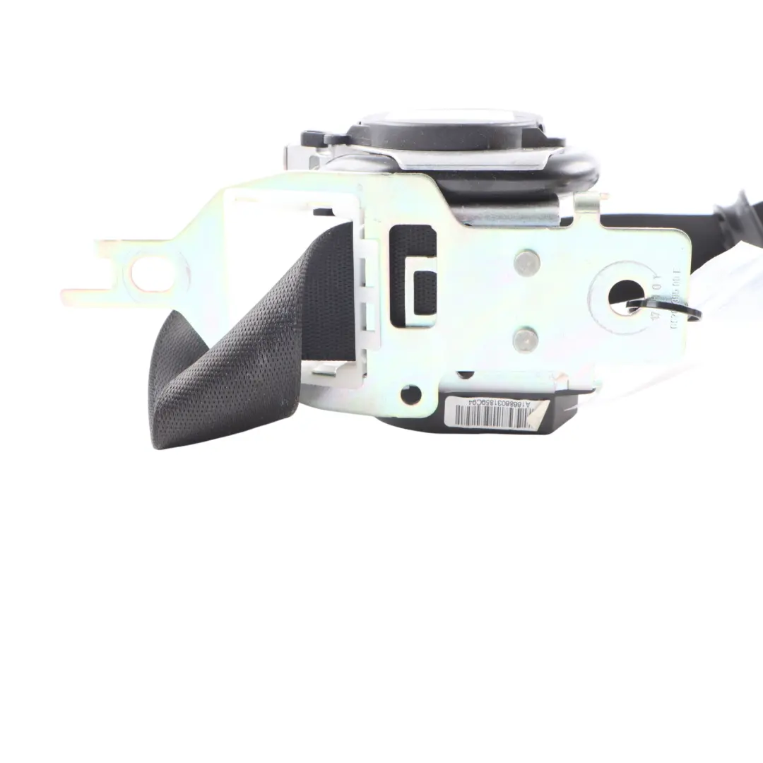 Belt Rear Left N/S Belt Black A1698600585 to Mercedes GLE W166 Seat with Part number A1668603185 Mercedes GLE W166 Seat Belt Rear Left N/S Belt Black A1698600585 - SKU A1668603185 - Part number A1668603185