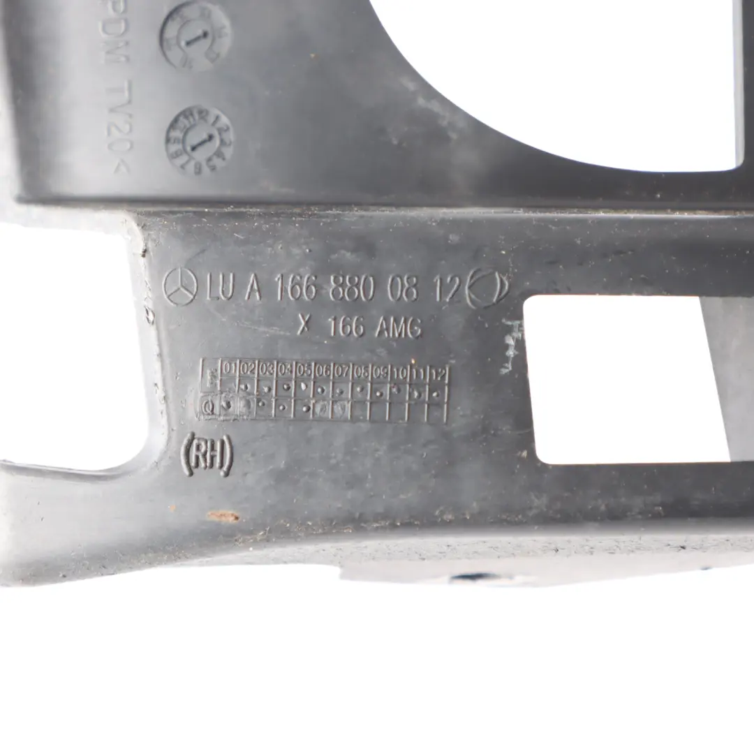 Mercedes X166 Rear Bumper Bracket Carrier Support Holder Right O/S - SKU A1668800812 - Part number A1668800812