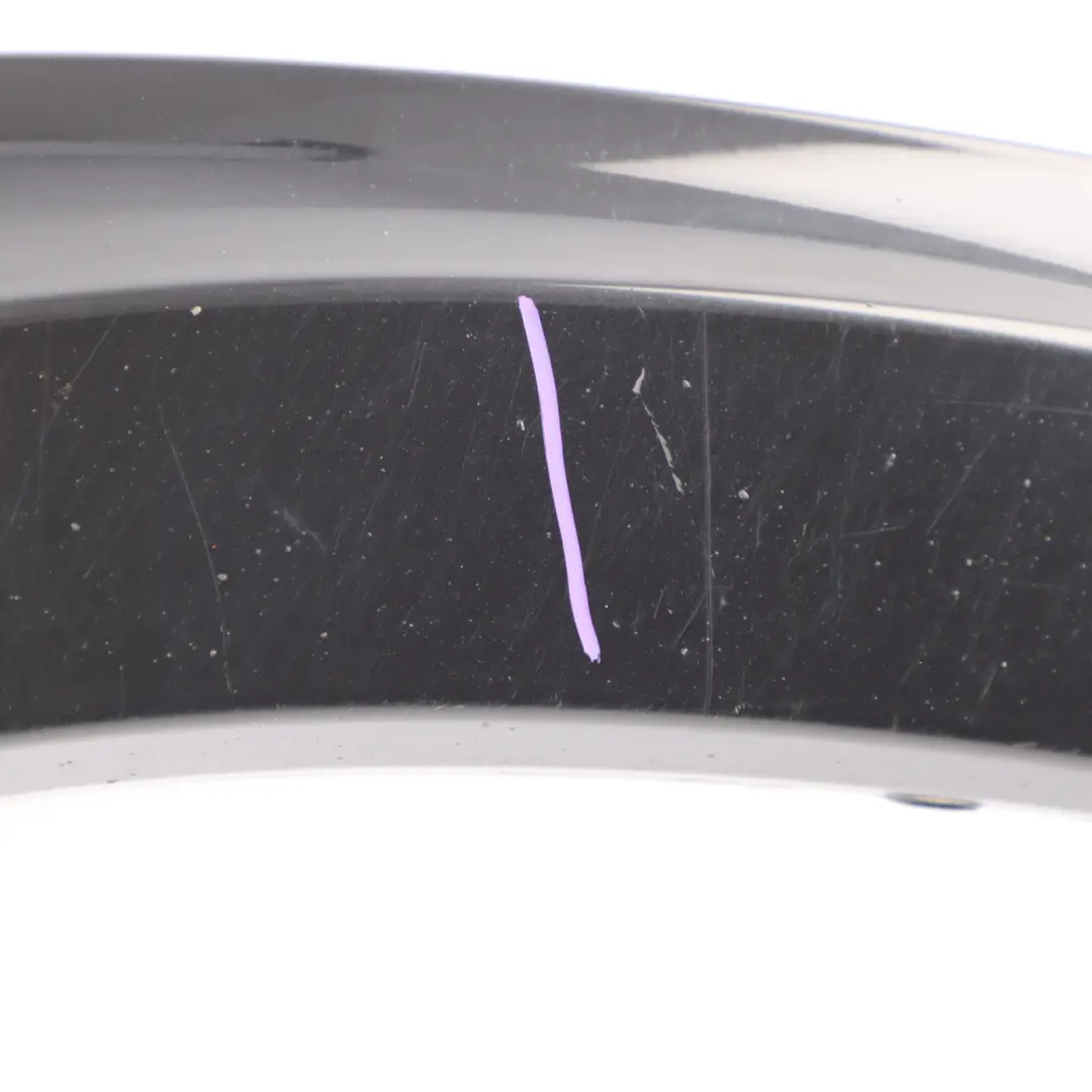 Mercedes GL X166 Front Fender Moulding Left N/S Obsidian Black - 197 - SKU A1668846122-OB - Part number A1668846122