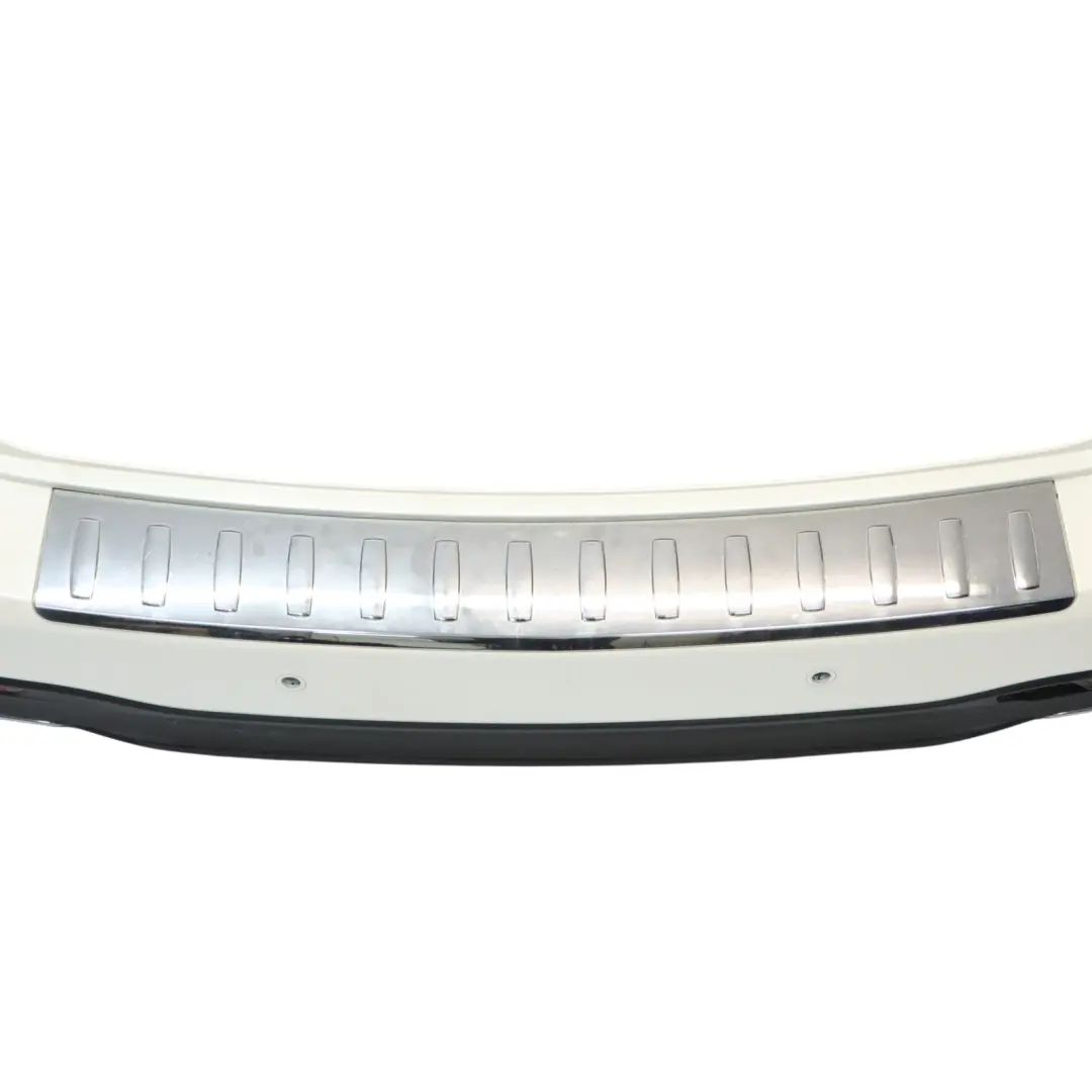 Mercedes W166 Bumper Rear Trim Panel Covering Diamond White Metallic - 799 - SKU A1668851038-DWM - Part number A1668851038