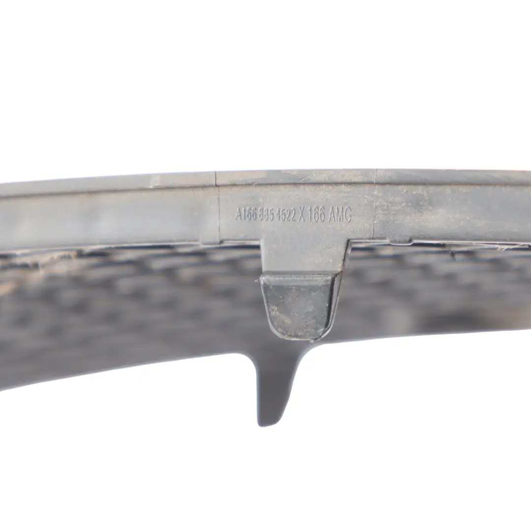 Mercedes X166 Front Bumper Lower Grille Cover Panel Left N/S - SKU A1668854522 - Part number A1668854522