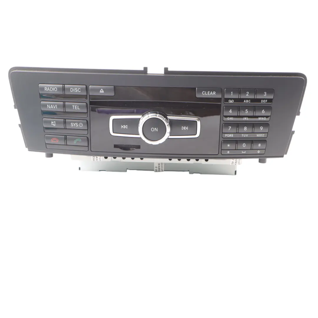 Radio Estéreo Reproductor CD Unidad principal para Mercedes ML W166 con número de pieza A1669000213 Mercedes ML W166 Radio Estéreo Reproductor CD Unidad principal - SKU A1669000213 - Número de pieza A1669000213