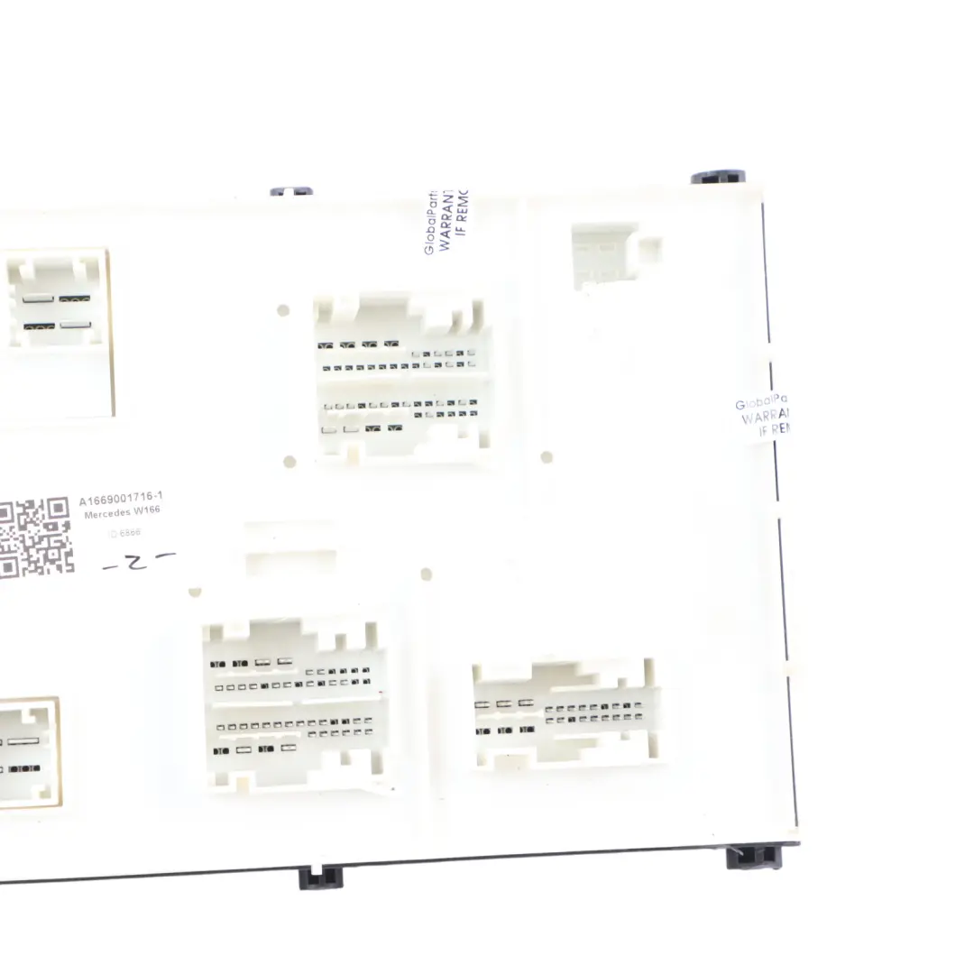 W292 Sam Control Module Fuse Box Unit to Mercedes W166 with Part number A1669001716 Mercedes W166 W292 Sam Control Module Fuse Box Unit - SKU A1669001716-1 - Part number A1669001716