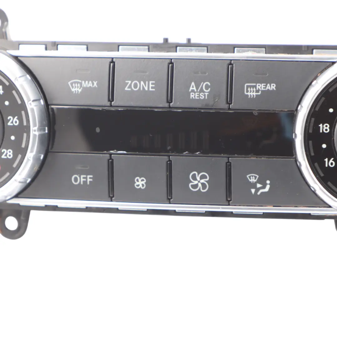 Climate Heater Control Unit Switch Panel to Mercedes GLE W166 with Part number A1669003217 Mercedes GLE W166 Climate Heater Control Unit Switch Panel - SKU A1669003217 - Part number A1669003217