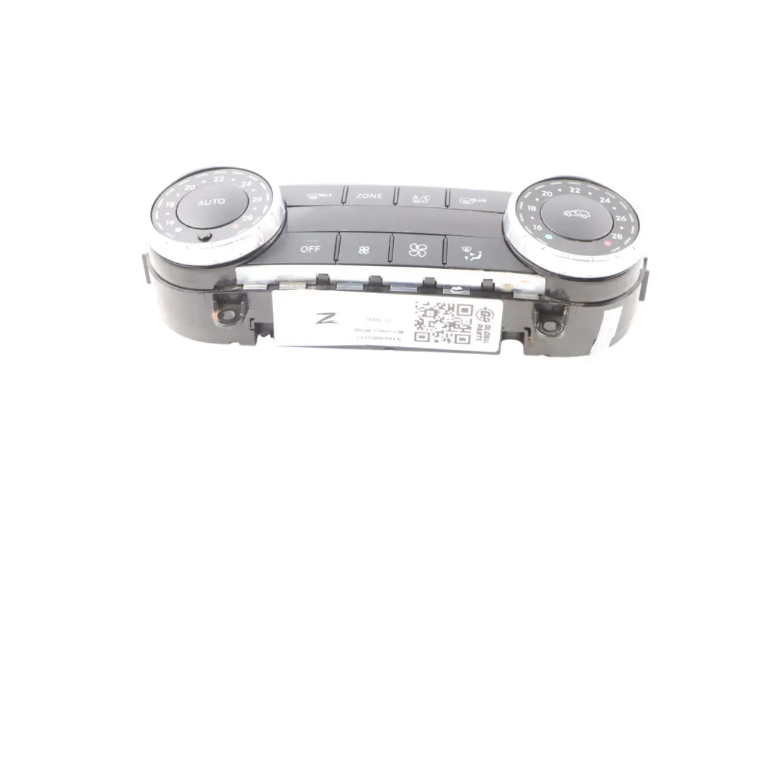 Climate Heater Control Unit Switch Panel to Mercedes GLE W166 with Part number A1669003217 Mercedes GLE W166 Climate Heater Control Unit Switch Panel - SKU A1669003217 - Part number A1669003217