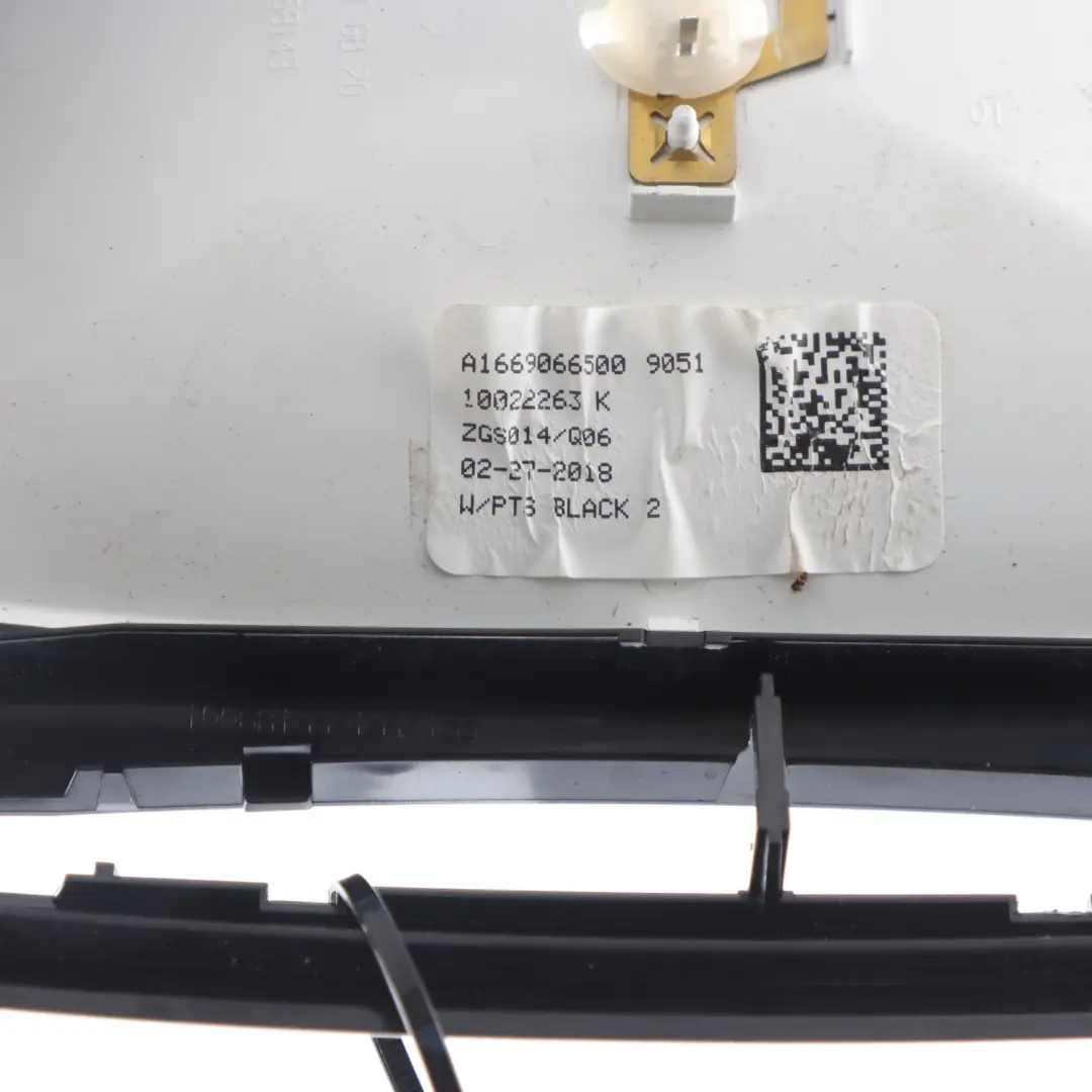 Cabin Light Mercedes GLE W166 Interior Roof Lamp Rear Black to with Part number A1669066500 Cabin Light Mercedes GLE W166 Interior Roof Lamp Rear Black - SKU A1669066500-2 - Part number A1669066500