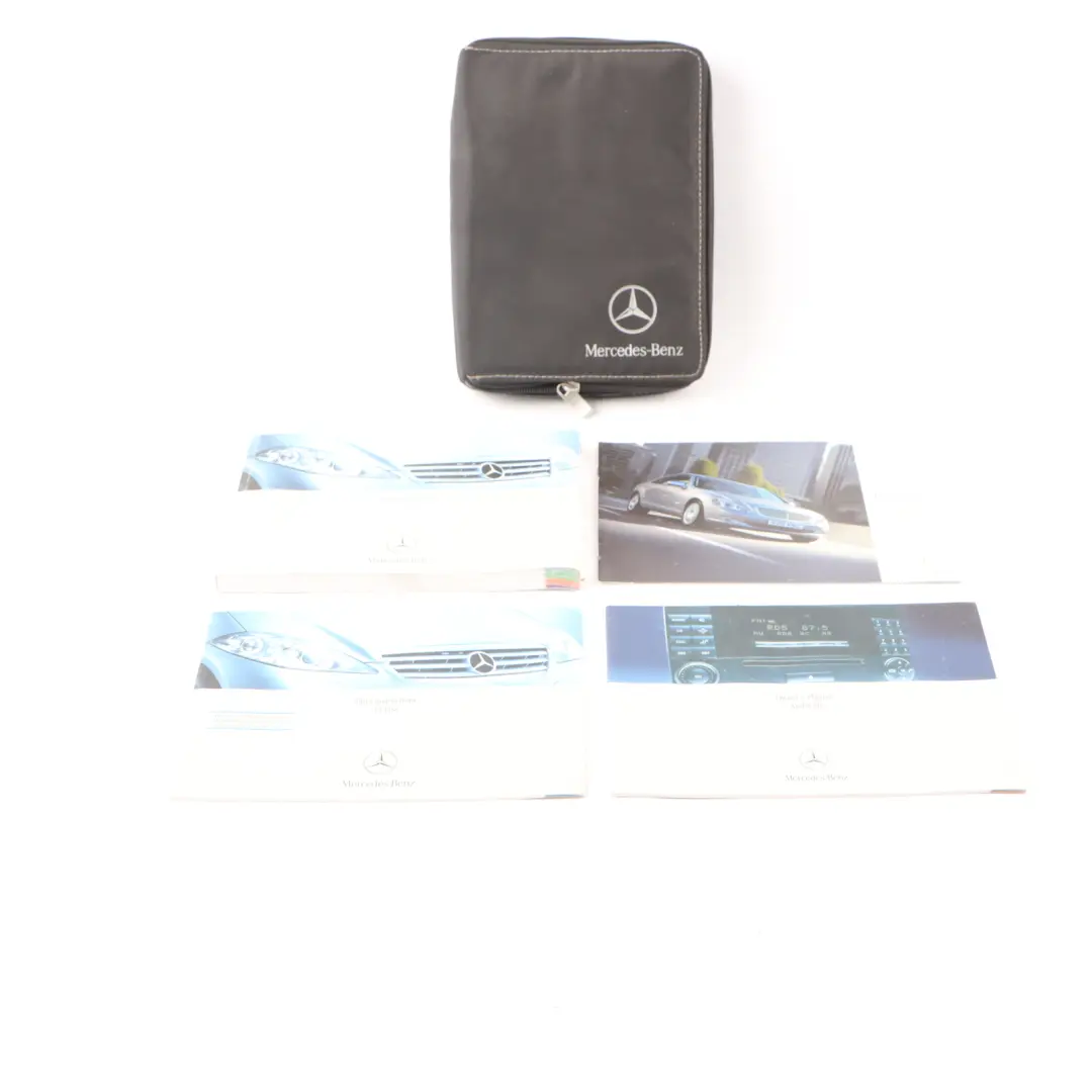 Mercedes A-Class W169 Service Booklet Book Set Pouch Case Wallet - SKU A1695841683 - Part number A1695841683