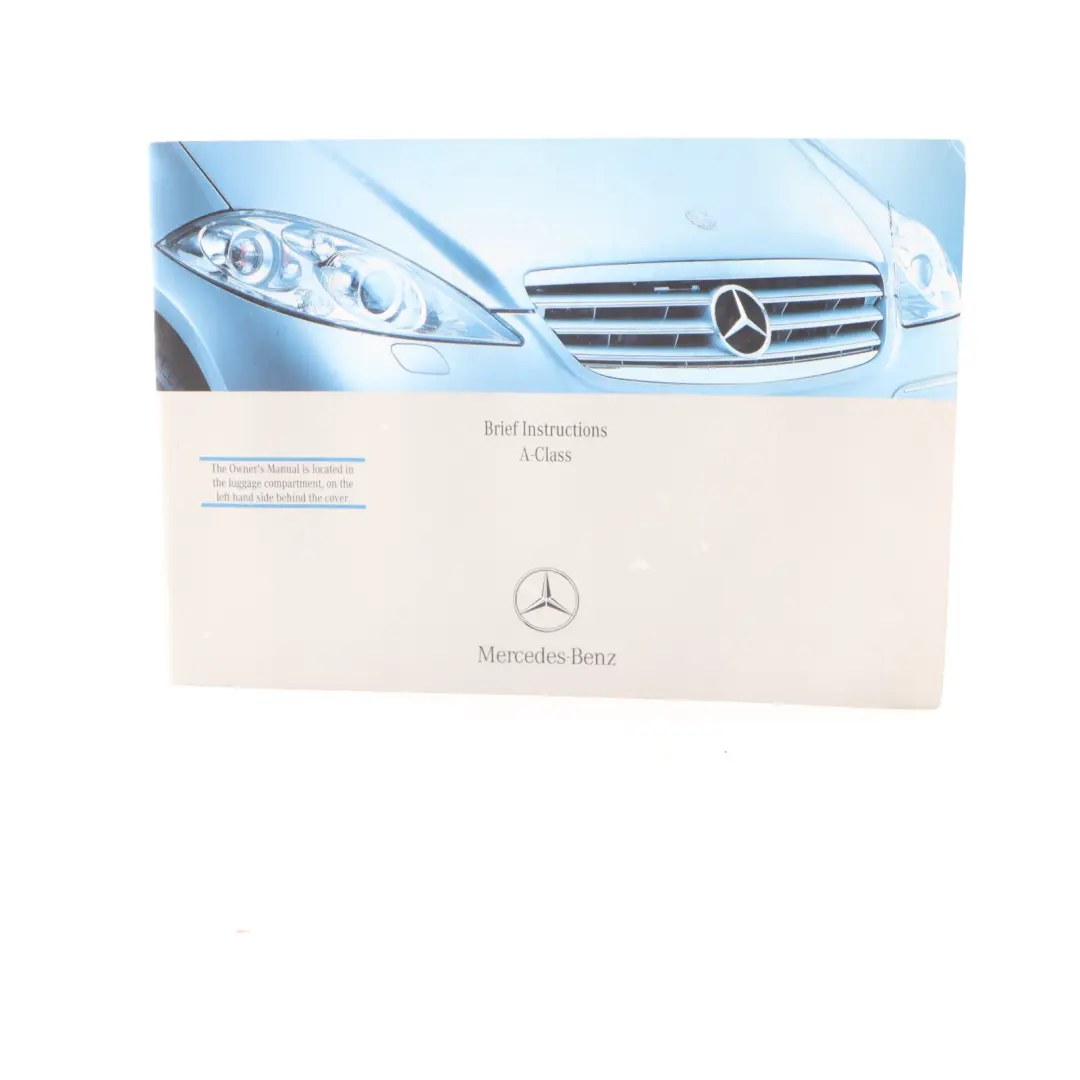 Service Booklet Book Set Pouch Case Wallet to Mercedes A-Class W169 with Part number A1695841683 Mercedes A-Class W169 Service Booklet Book Set Pouch Case Wallet - SKU A1695841683 - Part number A1695841683