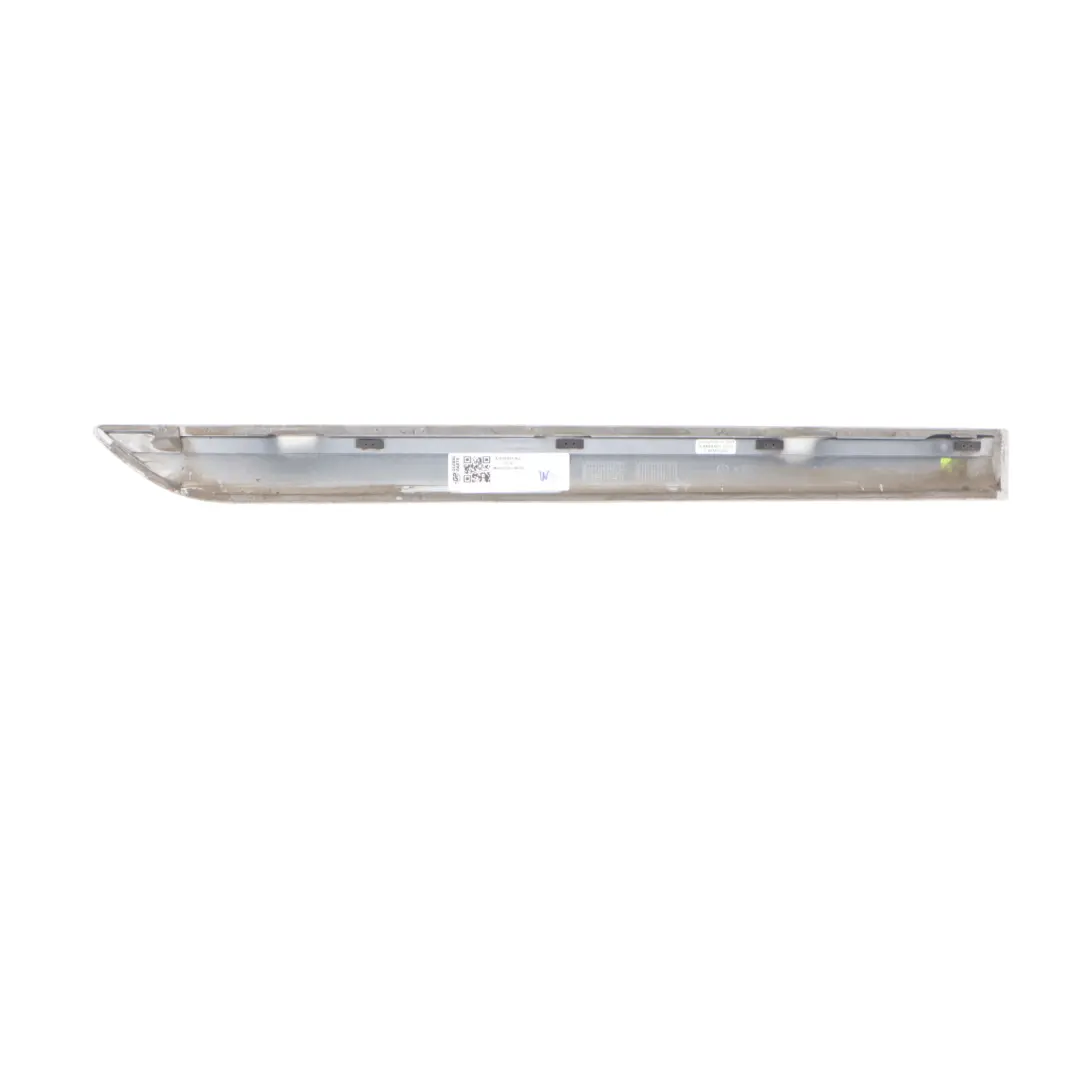 Mercedes W169 moulure porte arrière gauche argent polaire - SKU A1696901362-PLS - Numéro de pièce A1696901362