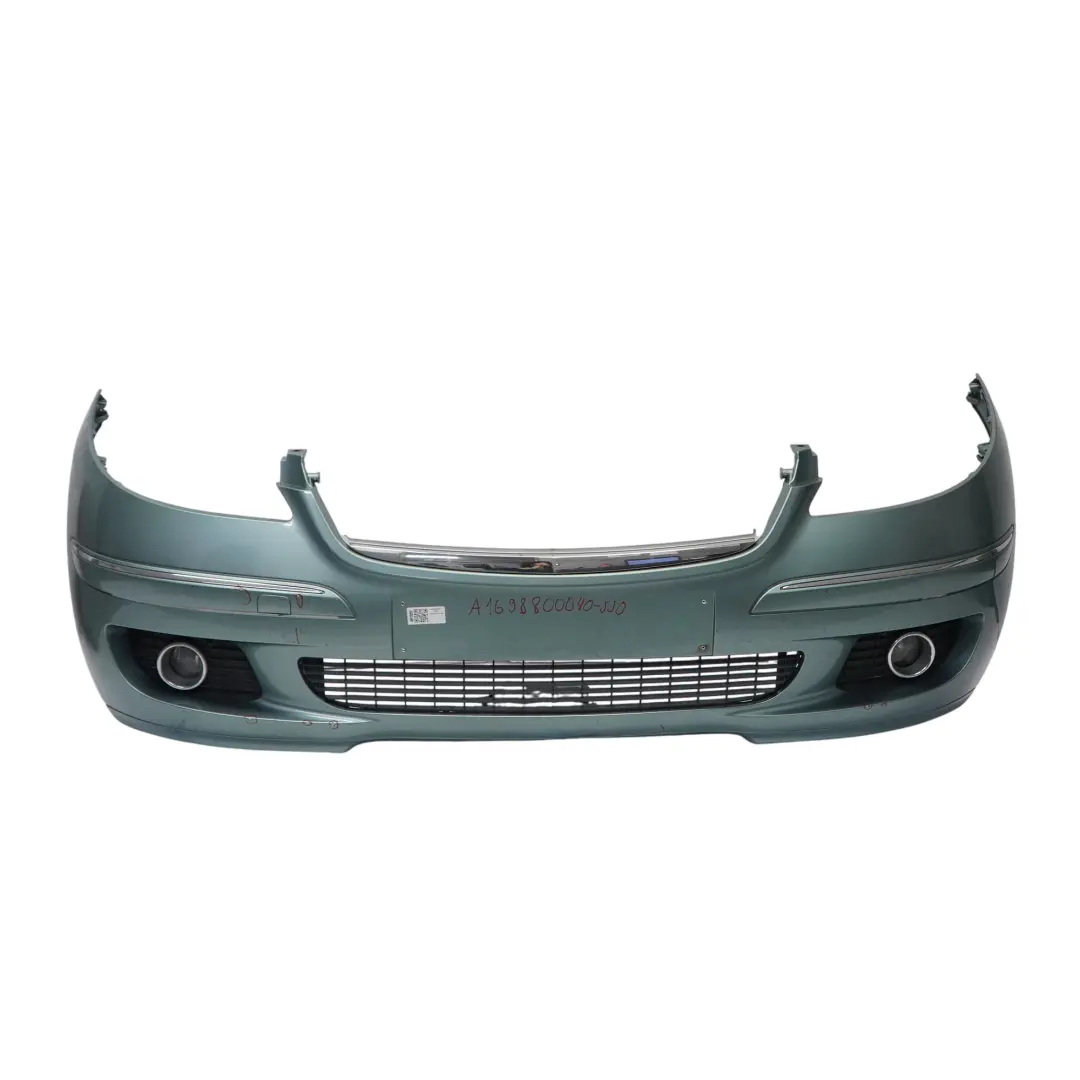 Front Bumper Trim Panel Spring Source Blue Metallic - 958 to Mercedes W169 with Part number A1698800040 Mercedes W169 Front Bumper Trim Panel Spring Source Blue Metallic - 958 - SKU A1698800040-SSO - Part number A1698800040