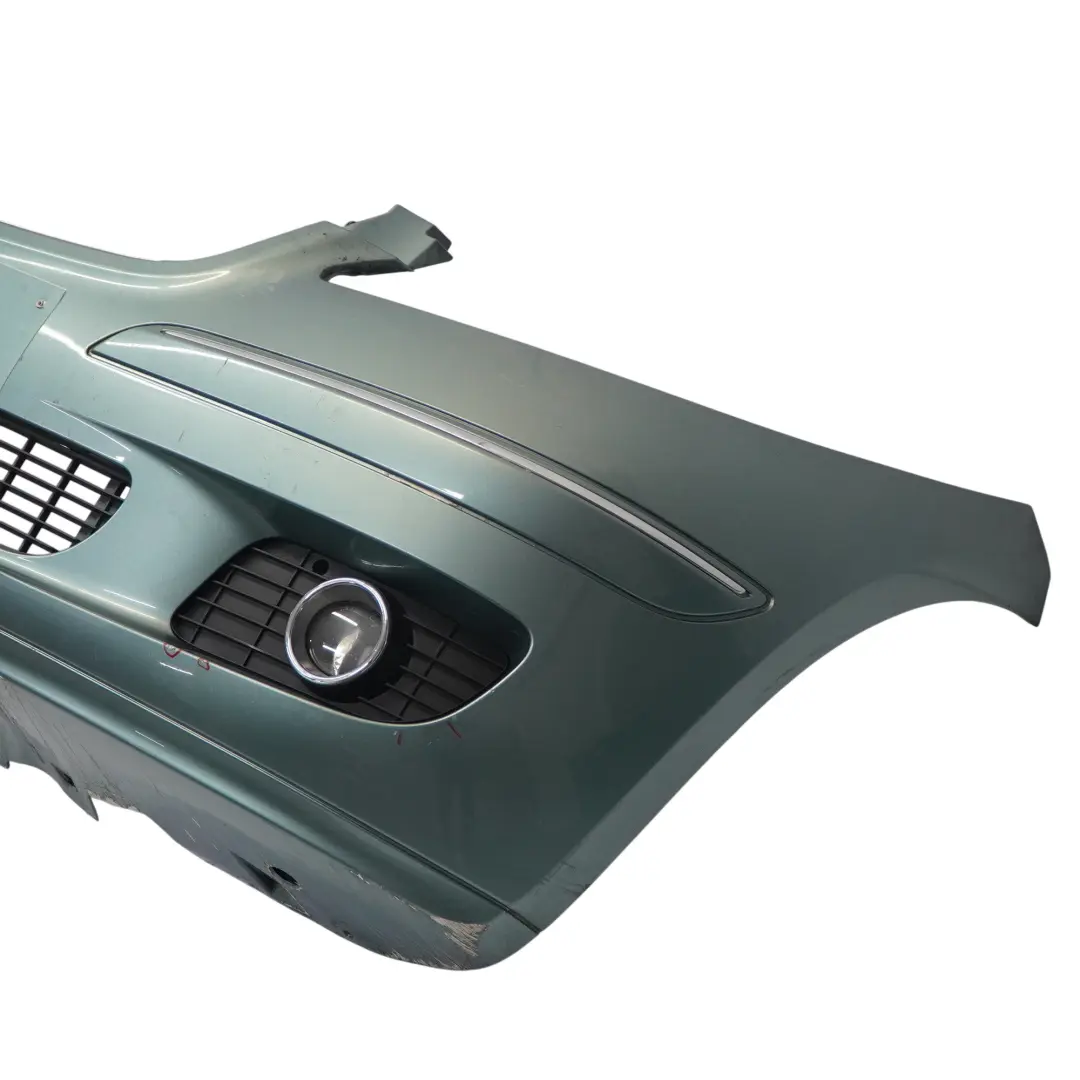 Front Bumper Trim Panel Spring Source Blue Metallic - 958 to Mercedes W169 with Part number A1698800040 Mercedes W169 Front Bumper Trim Panel Spring Source Blue Metallic - 958 - SKU A1698800040-SSO - Part number A1698800040