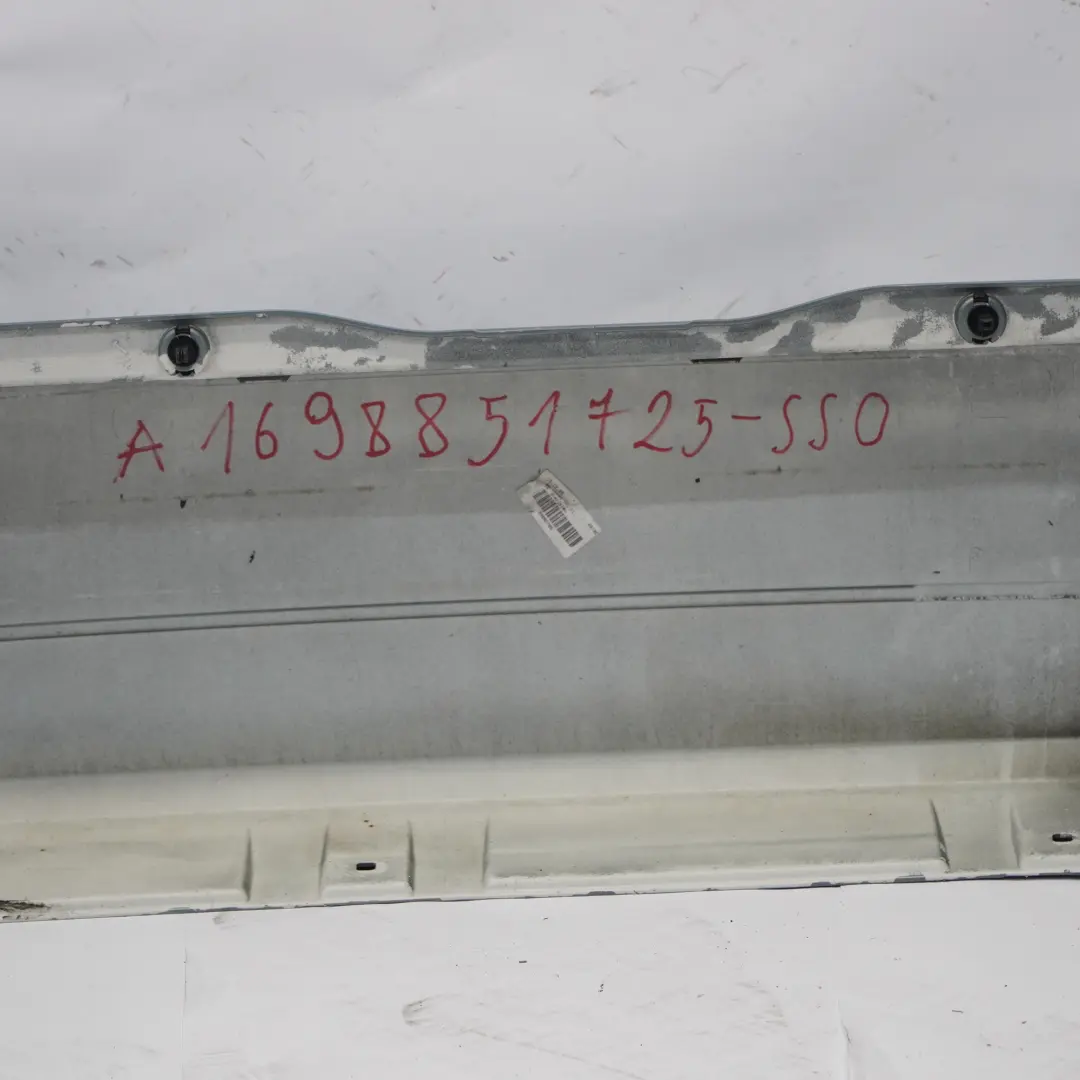 Bumper Trim Panel Cover Spring Source Blue Metallic - 958 to Mercedes W169 Rear with Part number A1698851725 Mercedes W169 Rear Bumper Trim Panel Cover Spring Source Blue Metallic - 958 - SKU A1698851725-SSO - Part number A1698851725