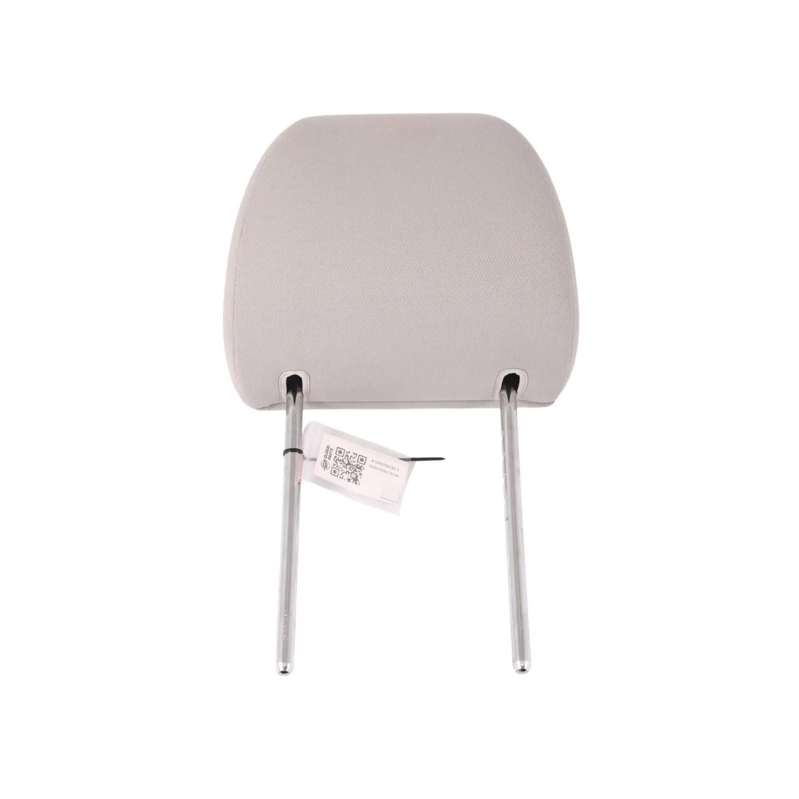 Siège avant gauche droit Mercedes W169 W245 Appuie-tête Tissu Tissu Noir