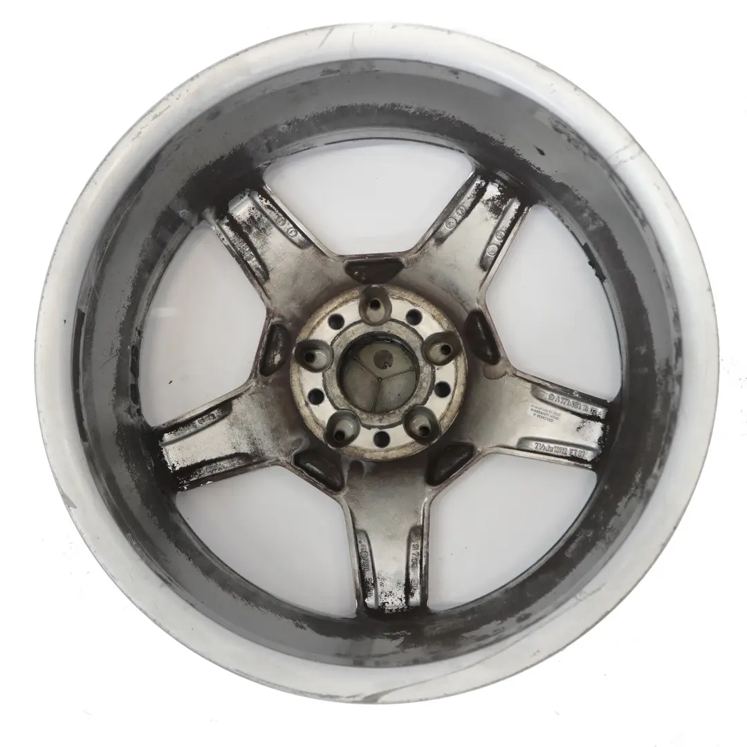 Mercedes R171 AMG Front Silver Alloy Wheel Rim 18" 7,5J ET:37 - SKU A1714011602-1 - Part number A1714011602