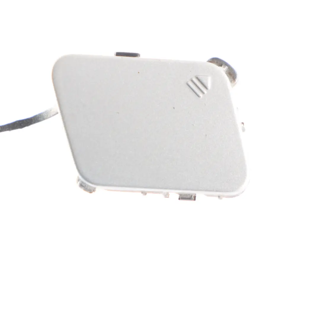 Front Bumper Towing Hook Eye Cover Iridium Silver Metallic - 775 to Mercedes R171 with Part number A1718850223 Mercedes R171 Front Bumper Towing Hook Eye Cover Iridium Silver Metallic - 775 - SKU A1718850223-IRS - Part number A1718850223