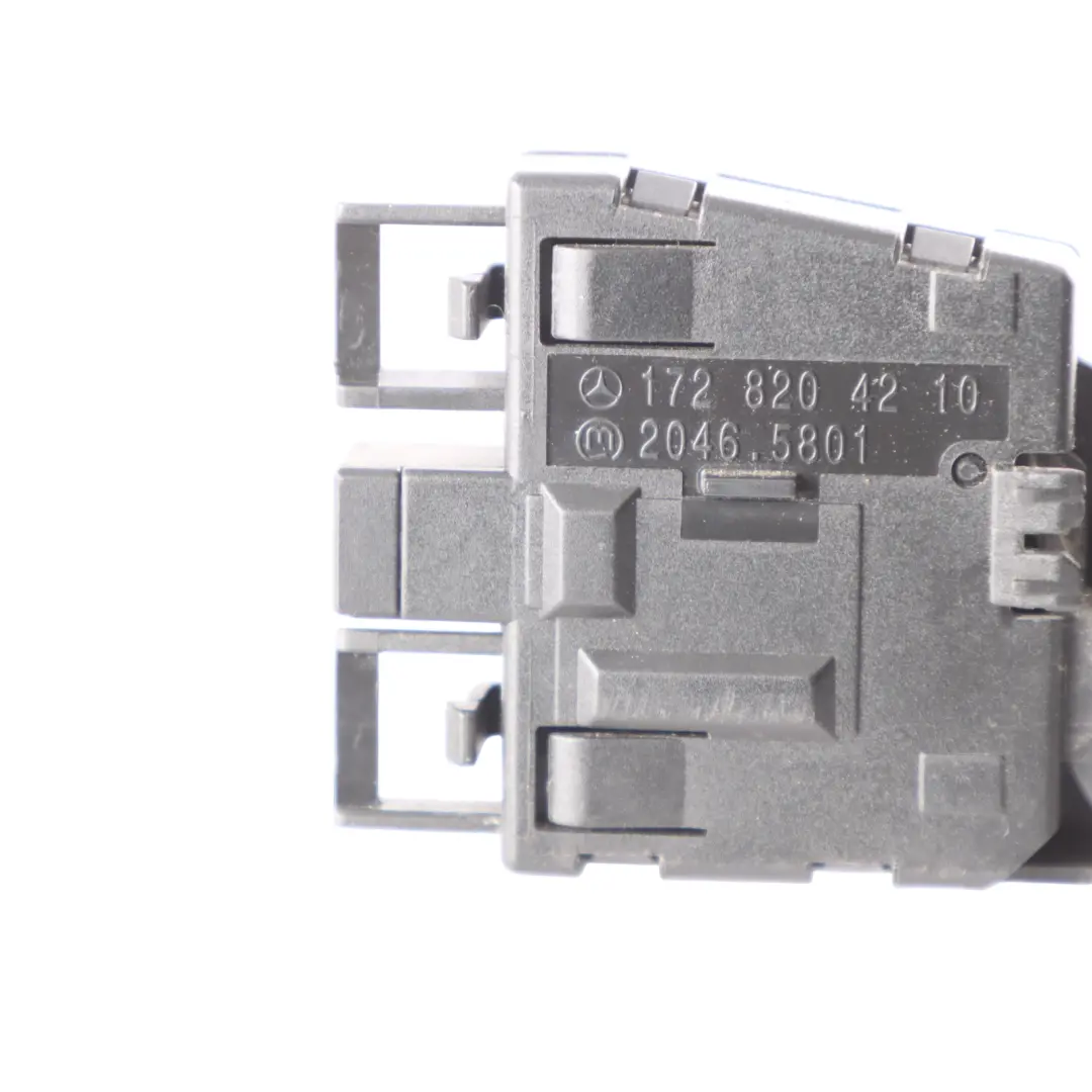 Folding Top Roof Lock Limit Switch to Mercedes SLK R172 Cabrio with Part number A1728204210 Mercedes SLK R172 Cabrio Folding Top Roof Lock Limit Switch - SKU A1728204210 - Part number A1728204210