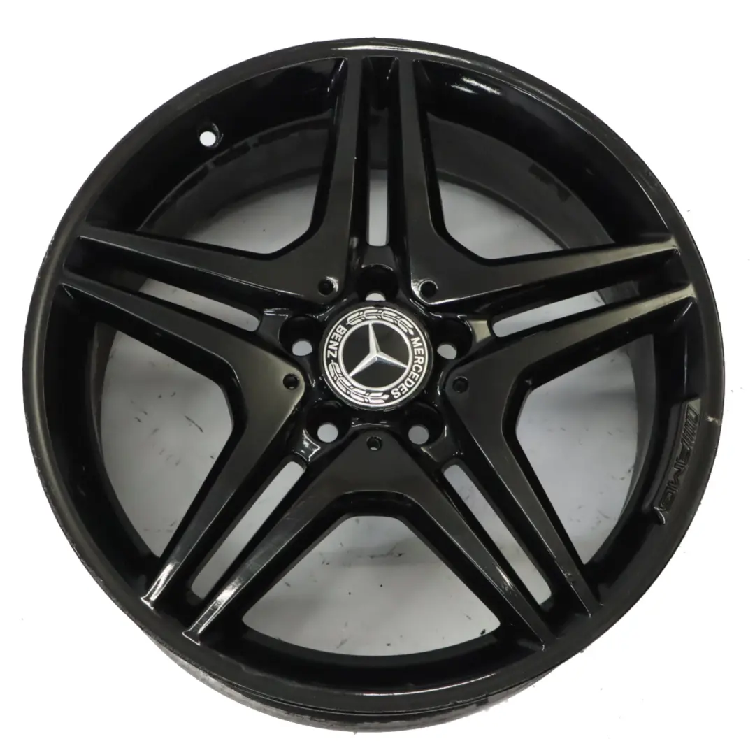 Cerchio in lega 18" 5 doppie razze ET:52 7.5J per Mercedes W176 W246 AMG con numero di parte A1764010302 Mercedes W176 W246 AMG Cerchio in lega 18" 5 doppie razze ET:52 7.5J - SKU A1764010302-7 - Numero di parte A1764010302