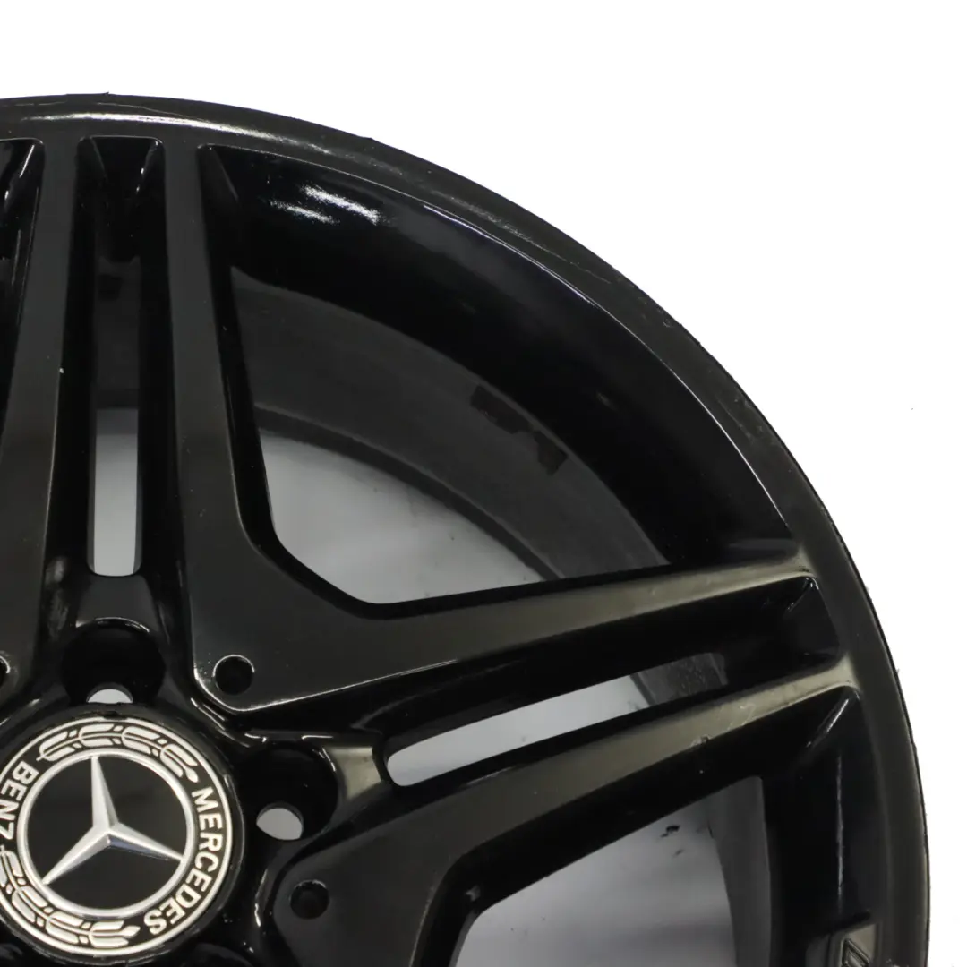 Mercedes W176 W246 AMG Wheel Alloy Rim 18" 5 Double Spoke ET:52 7.5J - SKU A1764010302-7 - Part number A1764010302