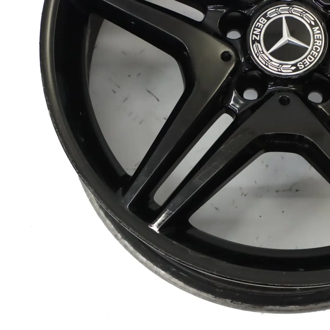 Mercedes W176 W246 AMG Wheel Alloy Rim 18" 5 Double Spoke ET:52 7.5J - SKU A1764010302-7 - Part number A1764010302