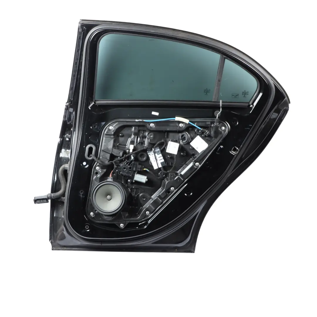 Mercedes W176 Door Rear Right O/S A-Class Kosmos Cosmic Black Metallic - 191 - SKU A1767300205-KB1 - Part number A1767300205